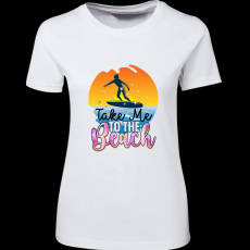 Createyou Take Me to the Beach - Női , Fehér , S