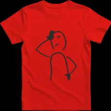 Createyou Tanácstalanul... - Férfi , Piros , XL