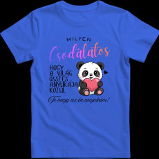 Createyou Te vagy az anyukám - Férfi - Királykék - 2XL