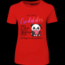 Createyou Te vagy az anyukám - Női - Piros - XL