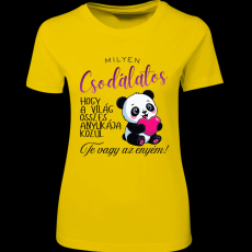 Createyou Te vagy az enyém - Női - Sárga - XL