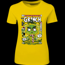 Createyou The Grinch - Női - Sárga - M női póló