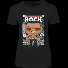 Createyou The Rock Dwayne Johnson - Női - Fekete - 2XL