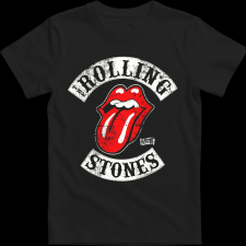 Createyou The Rolling Stones - Férfi - Fekete - S férfi póló