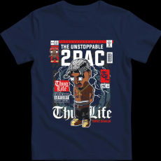 Createyou Tupac - Férfi - Sötétkék - S