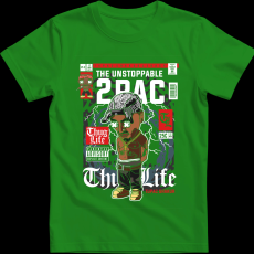 Createyou Tupac - Férfi - Zöld - L