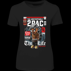 Createyou Tupac - Női - Fekete - 2XL