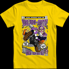 Createyou Waluigi Motocross - Férfi - Sárga - XL férfi póló