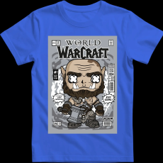 Createyou War Craft - Gyermek - Királykék - XL