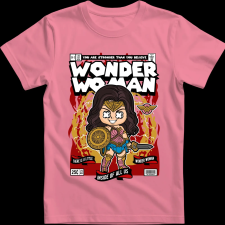 Createyou Wonder Woman - Férfi - Pink - L férfi póló