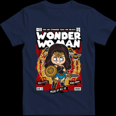 Createyou Wonder Woman - Férfi - Sötétkék - 3XL