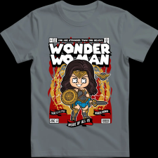 Createyou Wonder Woman - Férfi - Szürke - L férfi póló