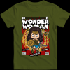 Createyou Wonder Woman - Gyermek - Sötétzöld - S