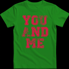 Createyou You and Me - Férfi , Zöld , S férfi póló
