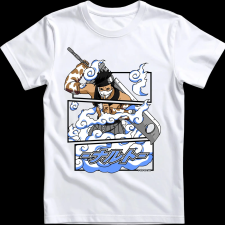 Createyou Zabuza Momochi - Gyermek - Fehér - M gyerek póló