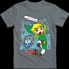 Createyou Zelda Spirit Track - Link - Gyermek - Szürke - XS