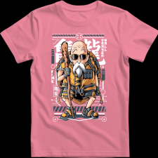 Createyou Zseniális Teknős 2 - Férfi - Pink - L férfi póló