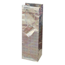 Creative Italtasak CREATIVE Special hologram 13x36x9 cm egyszínű ezüst sodort füles ajándéktasak