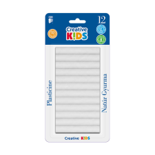 Creative Kids Gyurma ICO Creative Kids natúr 165 gr 12db-os készlet gyurma
