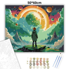 Creative Land Kft Álomvilág - számfestő készlet – 50×60 cm (Keret nélkül) kreatív és készségfejlesztő