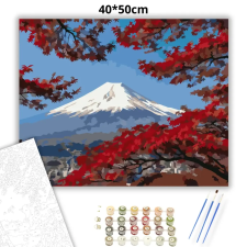 Creative Land Kft Csendes Fudzsi-csúcs - számfestő készlet kreatív és készségfejlesztő