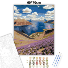 Creative Land Kft Derűs hegyek ölelése - számfestő készlet – 60×70 cm (Keret nélkül) kreatív és készségfejlesztő