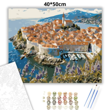 Creative Land Kft Dubrovnik óvárosa - számfestő készlet kreatív és készségfejlesztő
