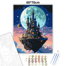 Creative Land Kft Felhők fölött - számfestő készlet – 60×70 cm (Keret nélkül) kreatív és készségfejlesztő