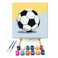 Creative Land Kft Focilabda - gyerek számfestő készlet – 40×40 cm (Keret nélkül) kreatív és készségfejlesztő