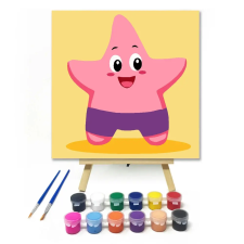 Creative Land Kft Mosolygós tengeri csillag - gyerek számfestő készlet kreatív és készségfejlesztő