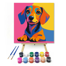 Creative Land Kft Színes kistacskó - gyerek számfestő készlet kreatív és készségfejlesztő