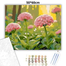 Creative Land Kft Tavaszi lóhere - számfestő készlet – 50×60 cm (Keret nélkül) kreatív és készségfejlesztő