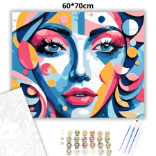 Creative Land Kft Vibráló tekintet - számfestő készlet – 60×70 cm (Keret nélkül) kreatív és készségfejlesztő