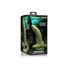 Creature Cocks - Mocsári szörny dildó (zöld) anál