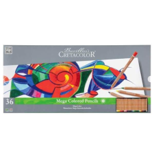 Cretacolor MegaColor színesceruza készlet - 36 db színes ceruza