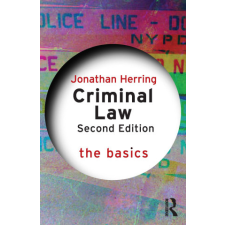  Criminal Law: The Basics – Herring,Jonathan (University of Oxford,UK) idegen nyelvű könyv