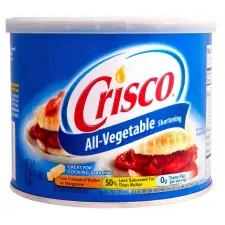 Crisco 453 gr egy 100%-ban növényi zsír, amely nagyon erős kenőerővel rendelkezik! síkosító