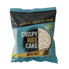 Crispy Rice Cake bio puffasztott rizskorong sós 32 g előétel és snack
