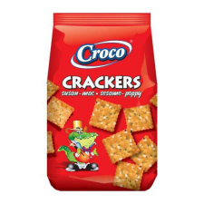CROCO CRACKERS SZEZÁM-MÁK 100G előétel és snack