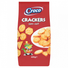 Croco sós ízű kréker 400 g csokoládé és édesség
