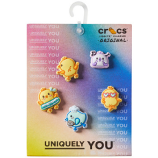 CROCS Cipő kiegészítők JIBBITZ Chicks Having Fun 5 Pack Sokszínű Egy méret