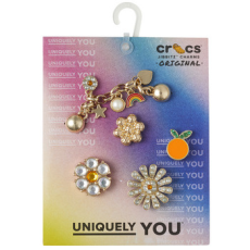 CROCS Cipő kiegészítők JIBBITZ Everything Nice Gem Mix 5 Pack Sokszínű Egy méret