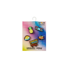 CROCS Cipő kiegészítők JIBBITZ TROPICAL TECHNO DJ 5 PACK Sokszínű Egy méret
