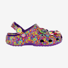 CROCS classic lisa frank clog papucs unisex színes 36-37