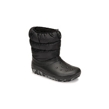 CROCS Hótaposók Classic Neo Puff Boot K Fekete 29 / 30 gyerek csizma, bakancs