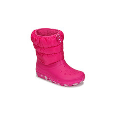 CROCS Hótaposók Classic Neo Puff Boot K Rózsaszín 30 / 31 gyerek csizma, bakancs