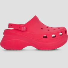 CROCS Klumpák Bae Velvet Clog Rózsaszín 38 / 39 női papucs