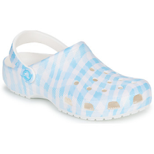 CROCS Klumpák Classic Gingham Clog Fehér 37 / 38 női papucs