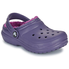 CROCS Klumpák Classic Lined Clog K Lila 34 / 35 gyerek papucs, mamusz