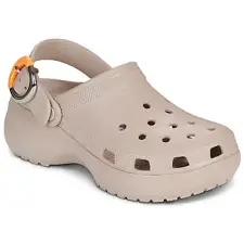 CROCS Klumpák Classic Platform Dipped Buckle Clg Bézs 42 / 43 női papucs